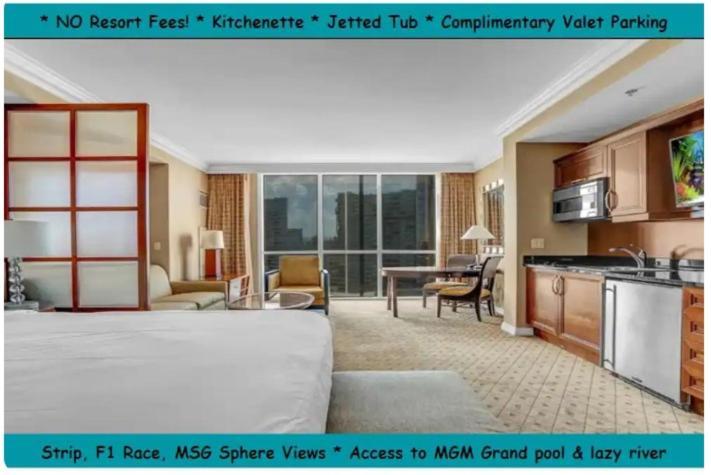 Signature Mgm Suite With Strip And Sphere View Las Vegas Buitenkant foto